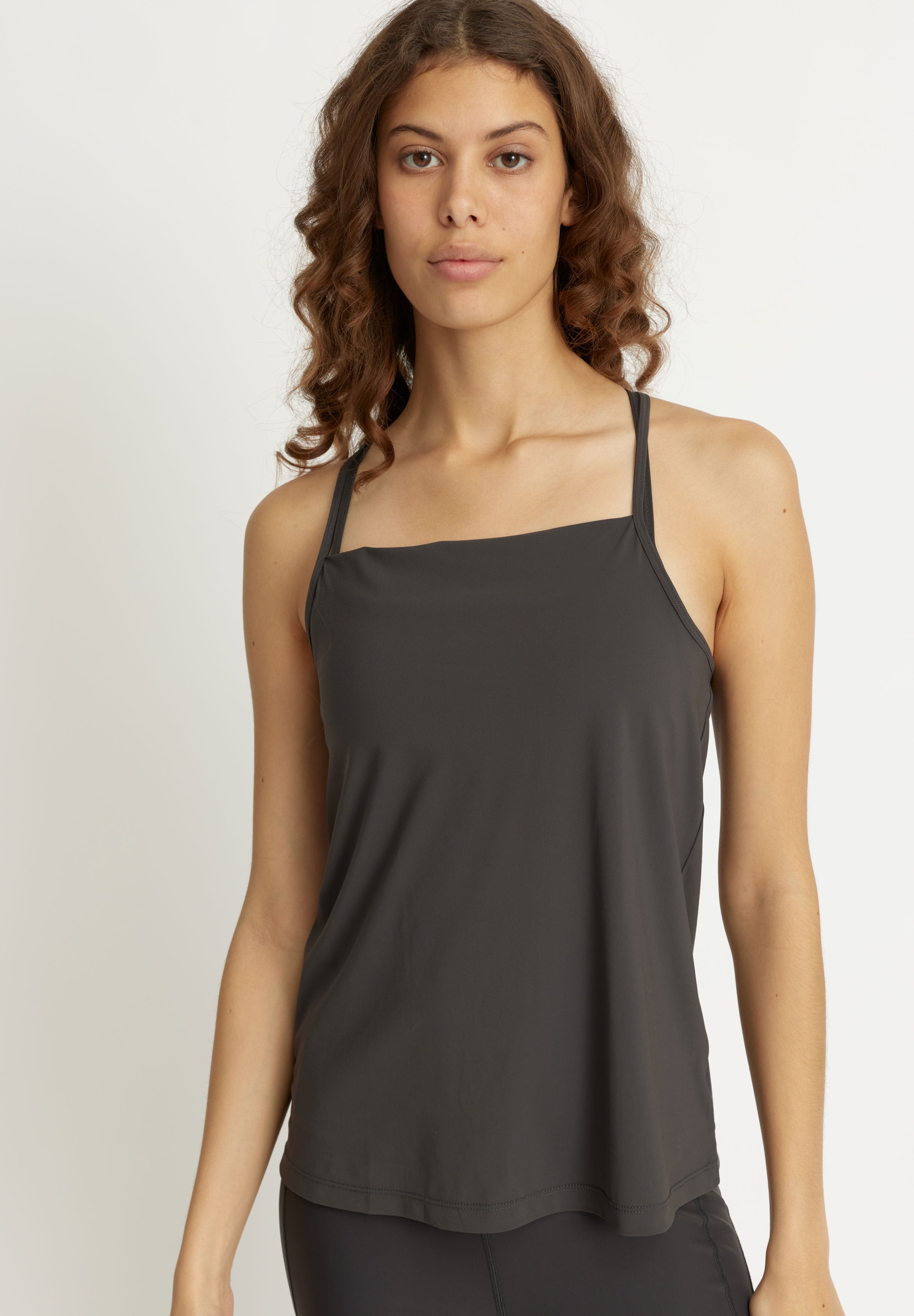 Top Dos Croisé Ann - Almost Black