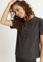 T-Shirt Ample Vela - Almost Black