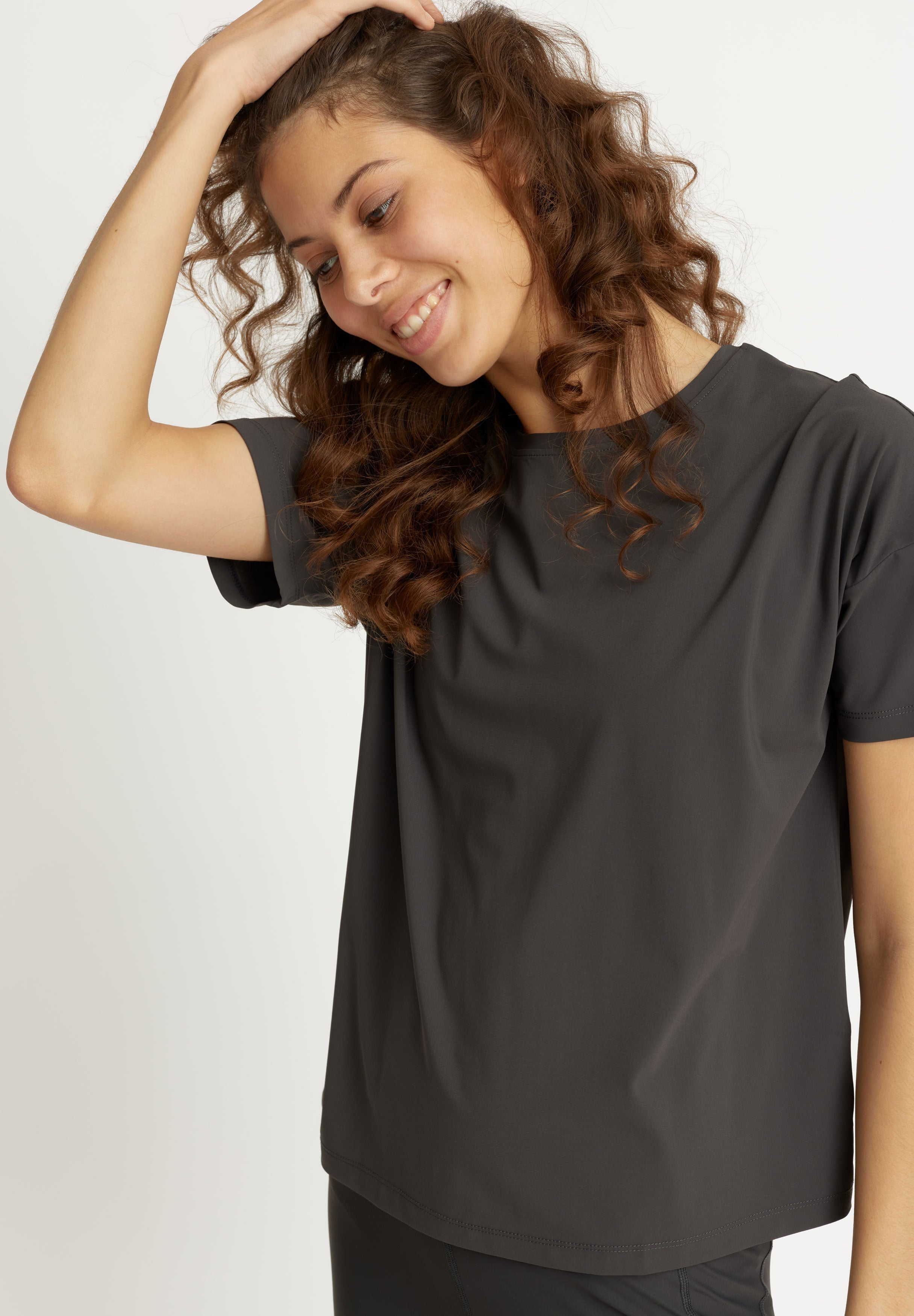 T-Shirt Ample Vela - Almost Black