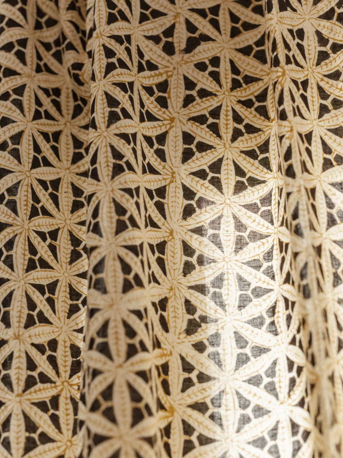 Rideau - Black Star - 110x270cm - kirane