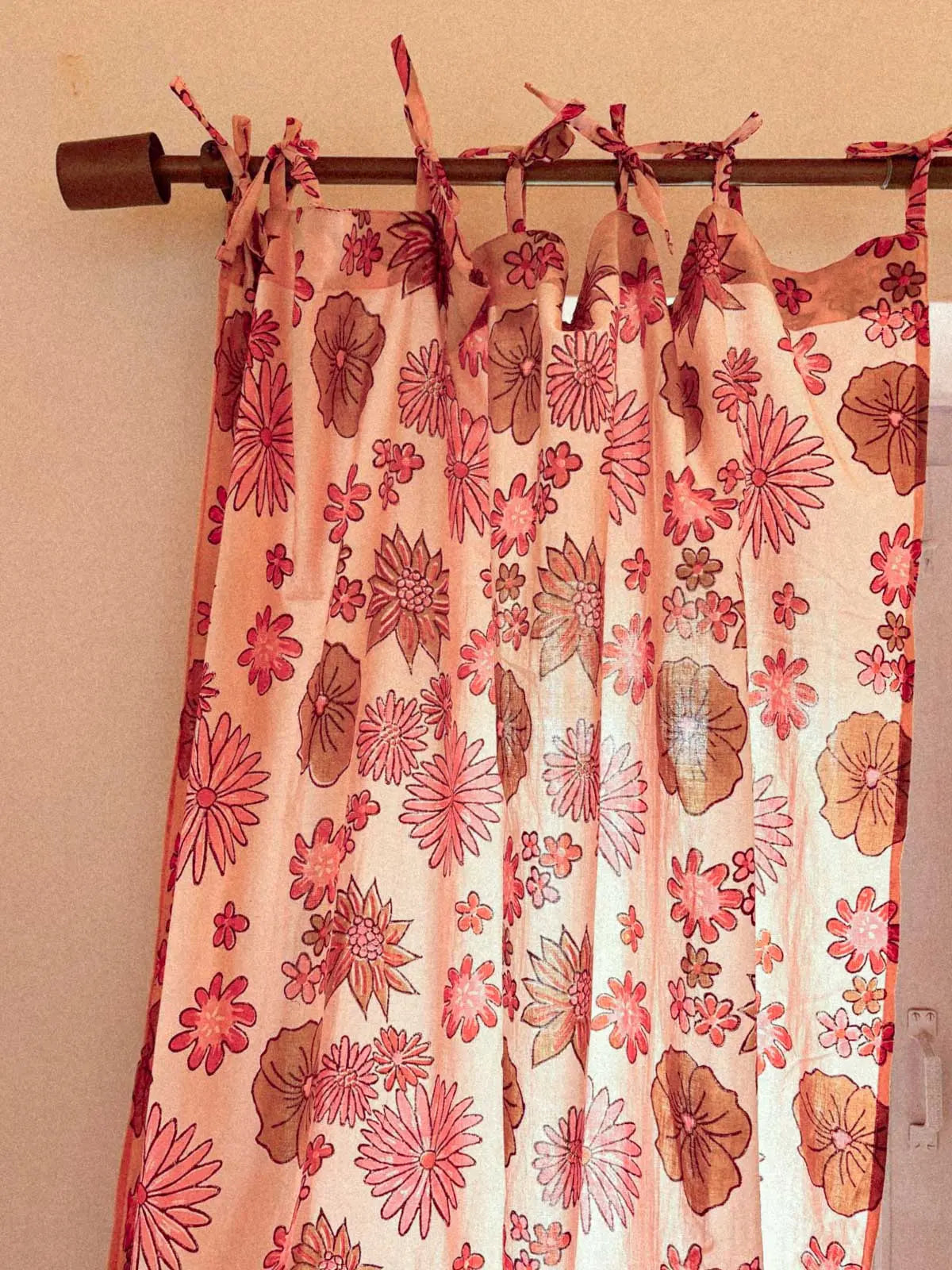 Rideau - Flowers seventies - 110x270cm KIRANE