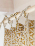 Rideau - Yellow Star - 110x270cm - kirane