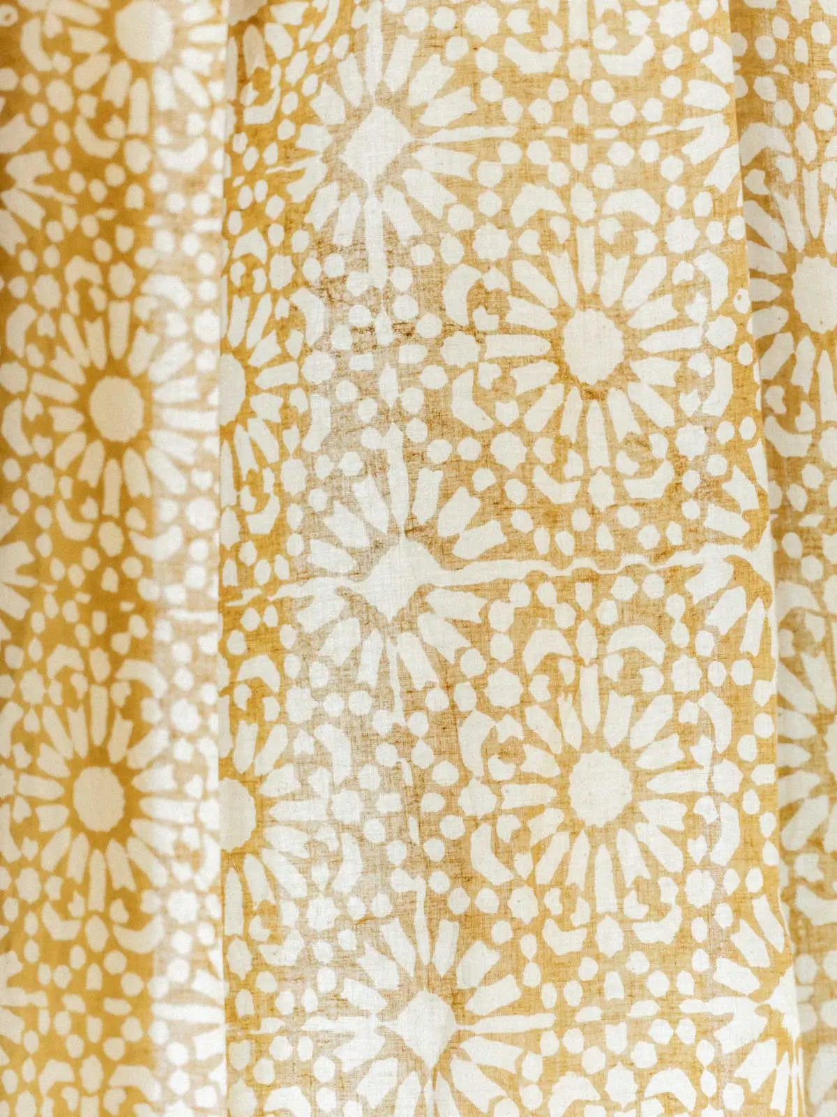 Rideau - Yellow sun - 110x270cm - kirane