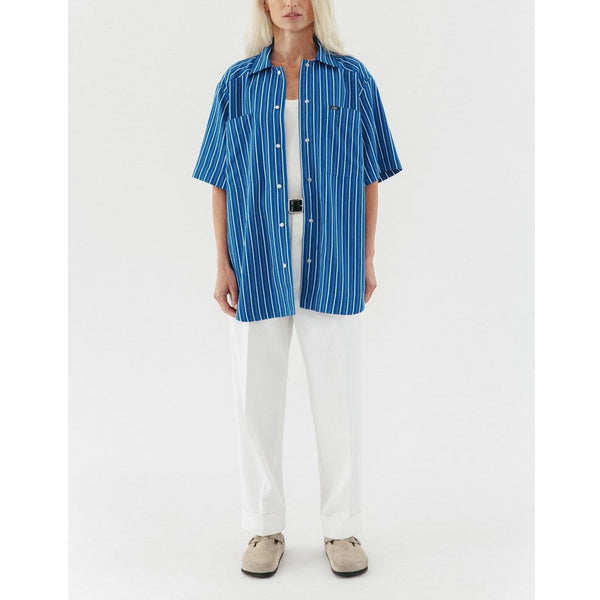 Margaux Lonnberg - Chemise Ridge - Blue Stripes