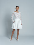 Robe Clover - Blanc