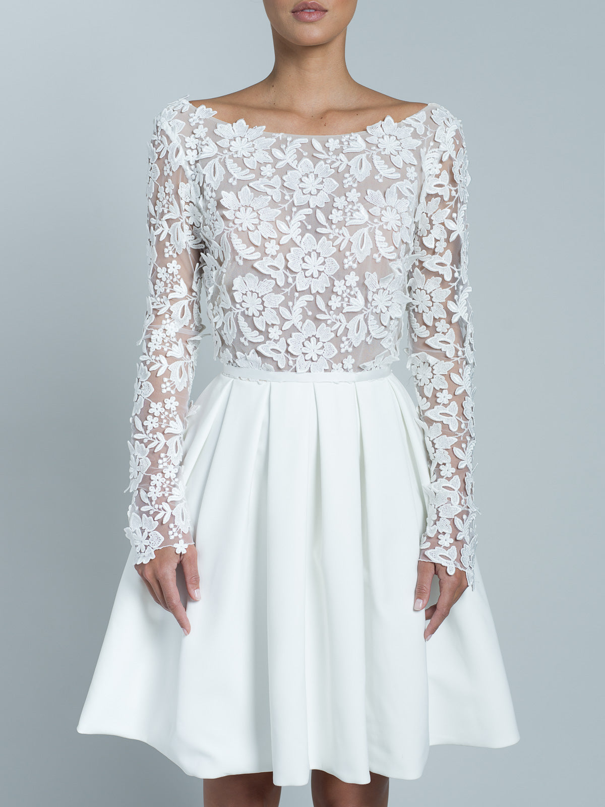 Robe Clover - Blanc