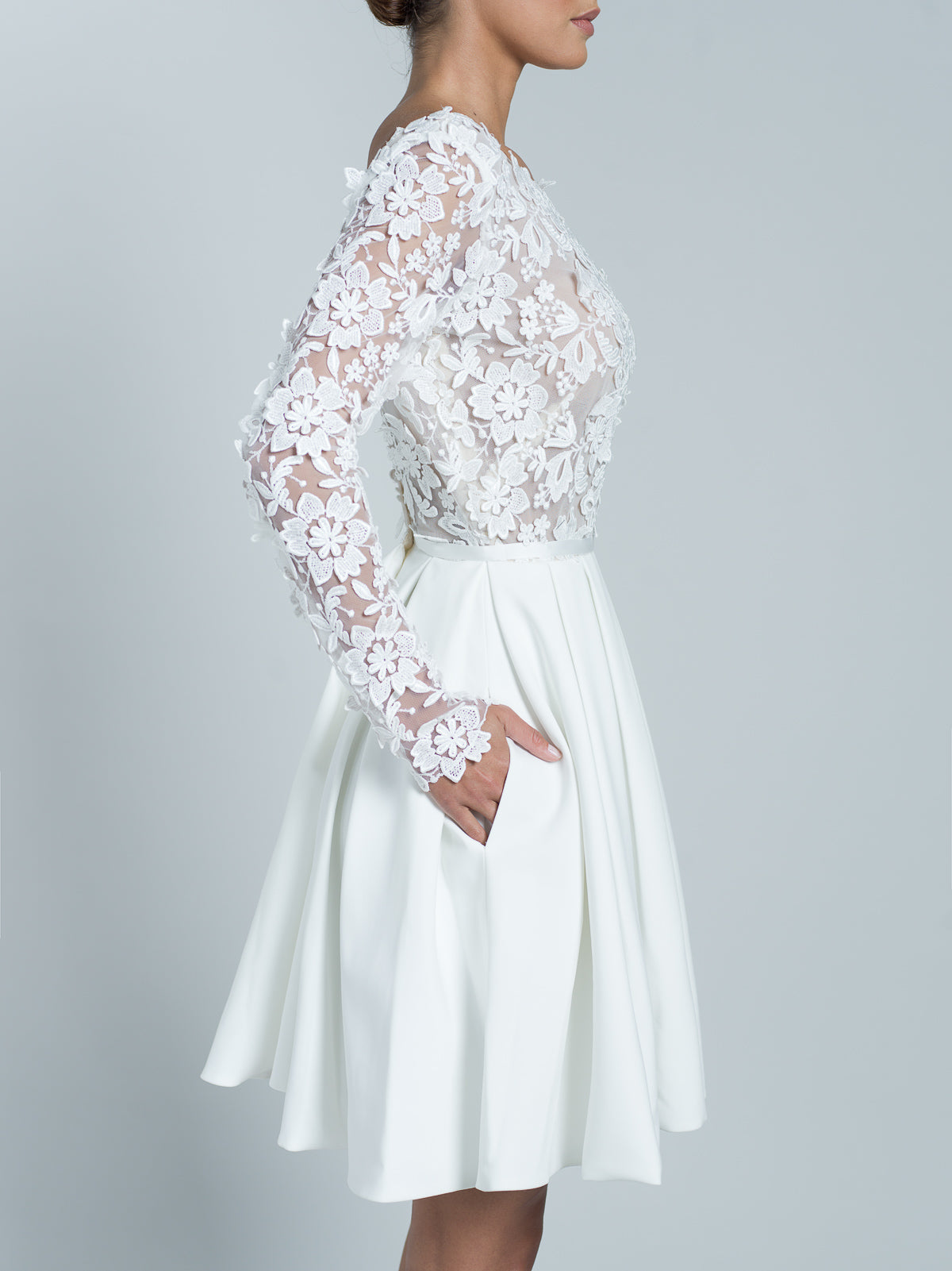 Robe Clover - Blanc