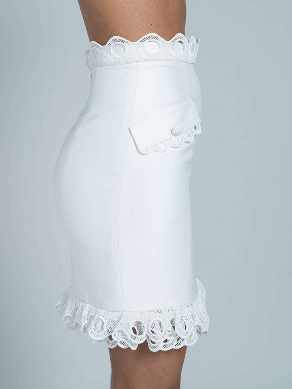 Jupe Java - Blanc