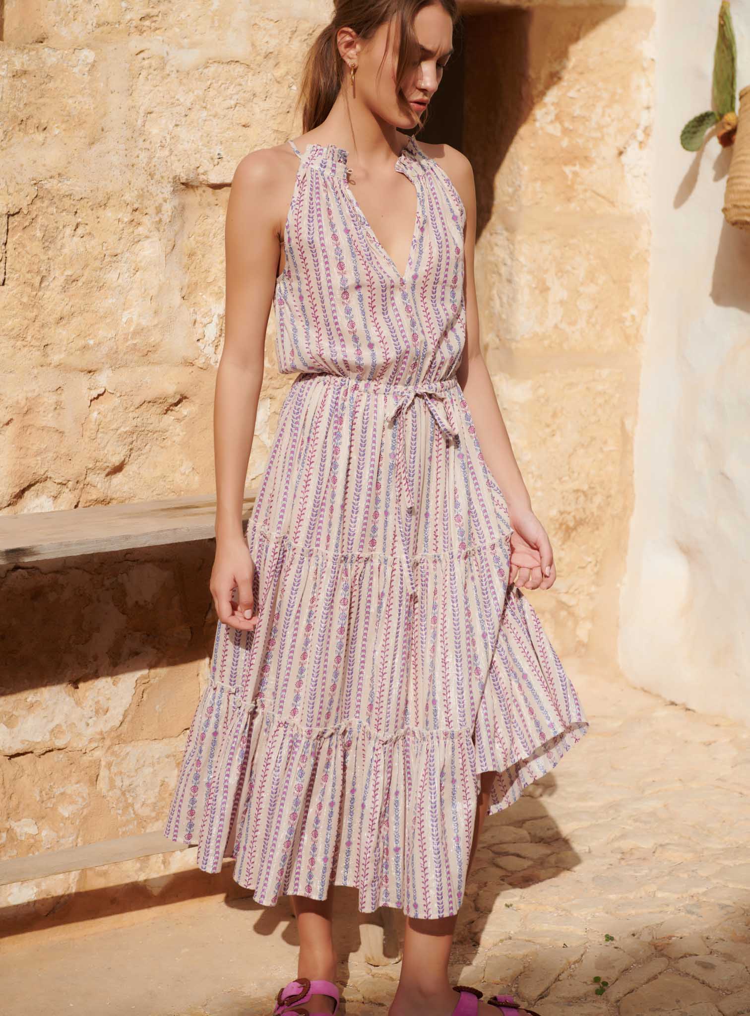 Robe Ritu - Jacinthe