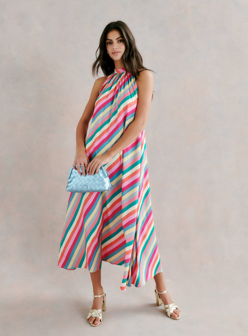 ROBE LONGUE COLOREE RIYU PETITE MENDIGOTE