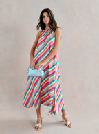 ROBE LONGUE COLOREE RIYU PETITE MENDIGOTE