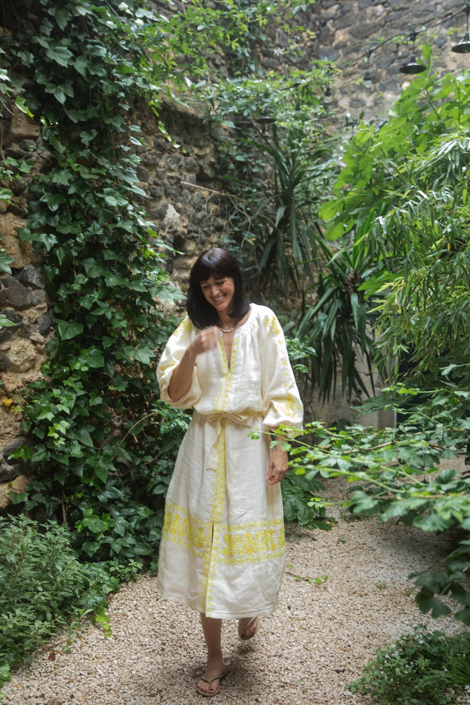 Robe Olivia - Ecru
