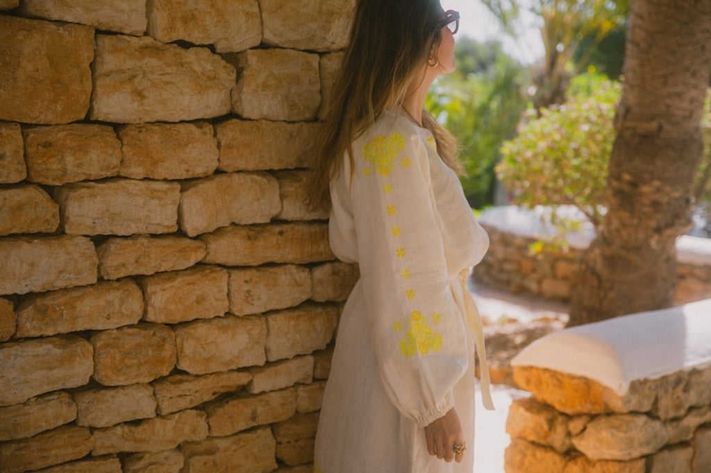 Robe Olivia - Ecru
