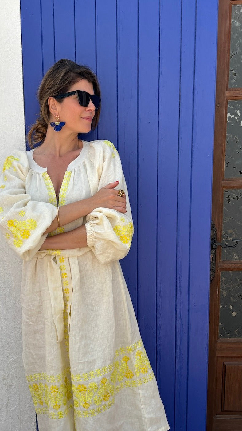 Robe Olivia - Ecru