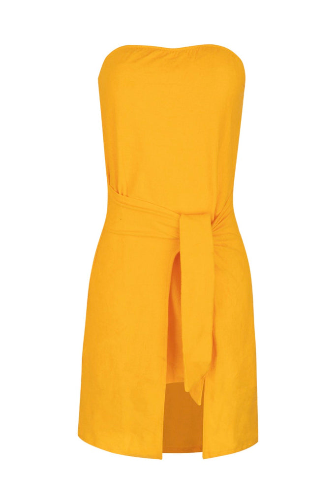 Robe Bea ( Eponge) - Jaune