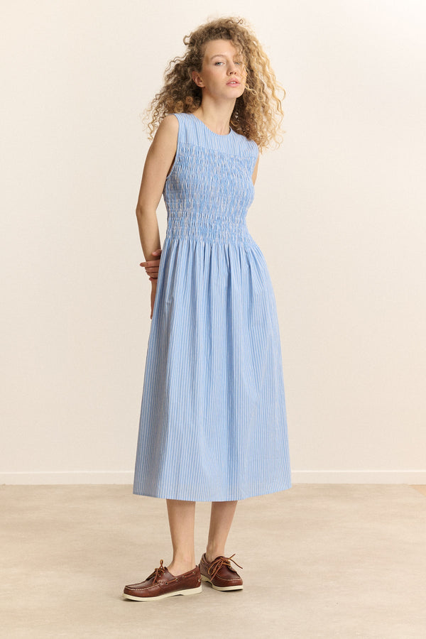 Robe Capucine - Bleu