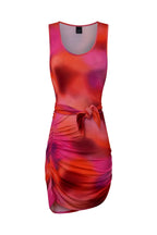 Robe Amour A La Plage Dégradé Rouge/Rose