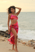 Mina Dégradé Rouge/Rose