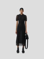 Robe Nas In Fragmented Black Soft Mesh