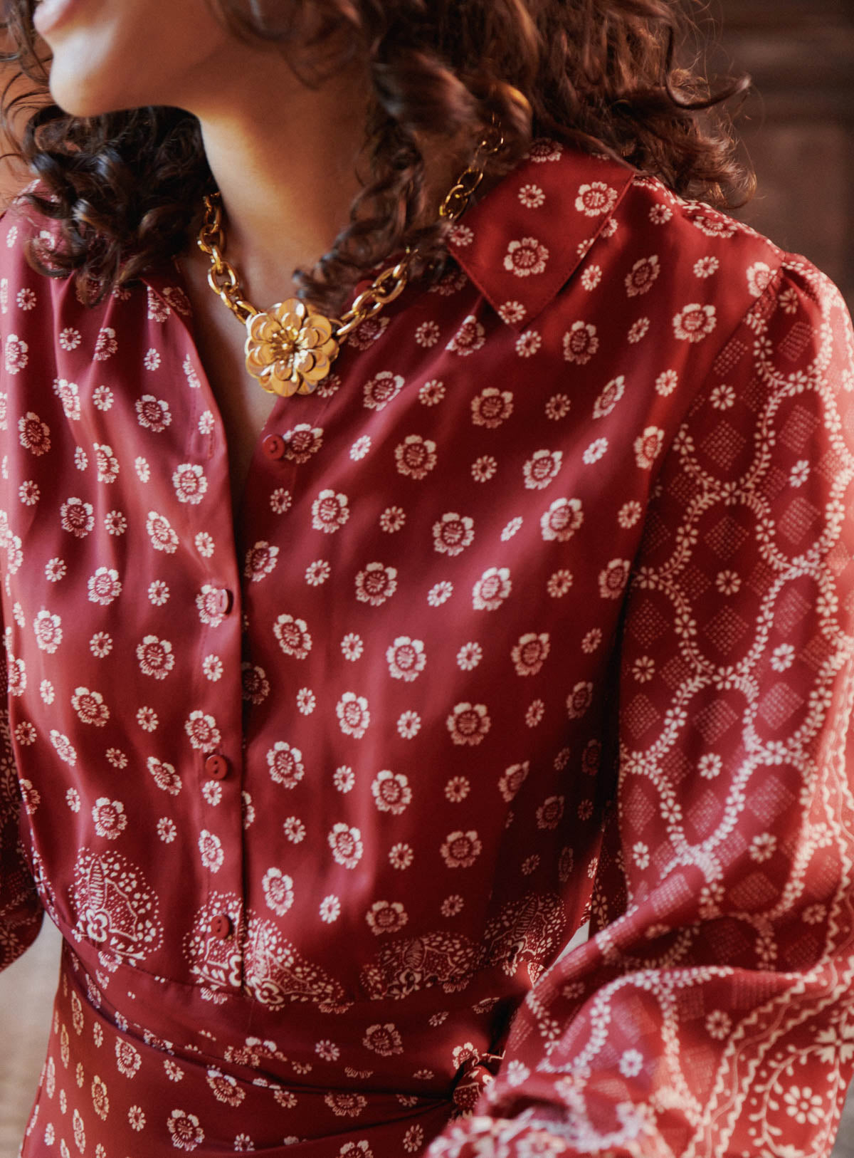 Robe Romance - Bordeaux