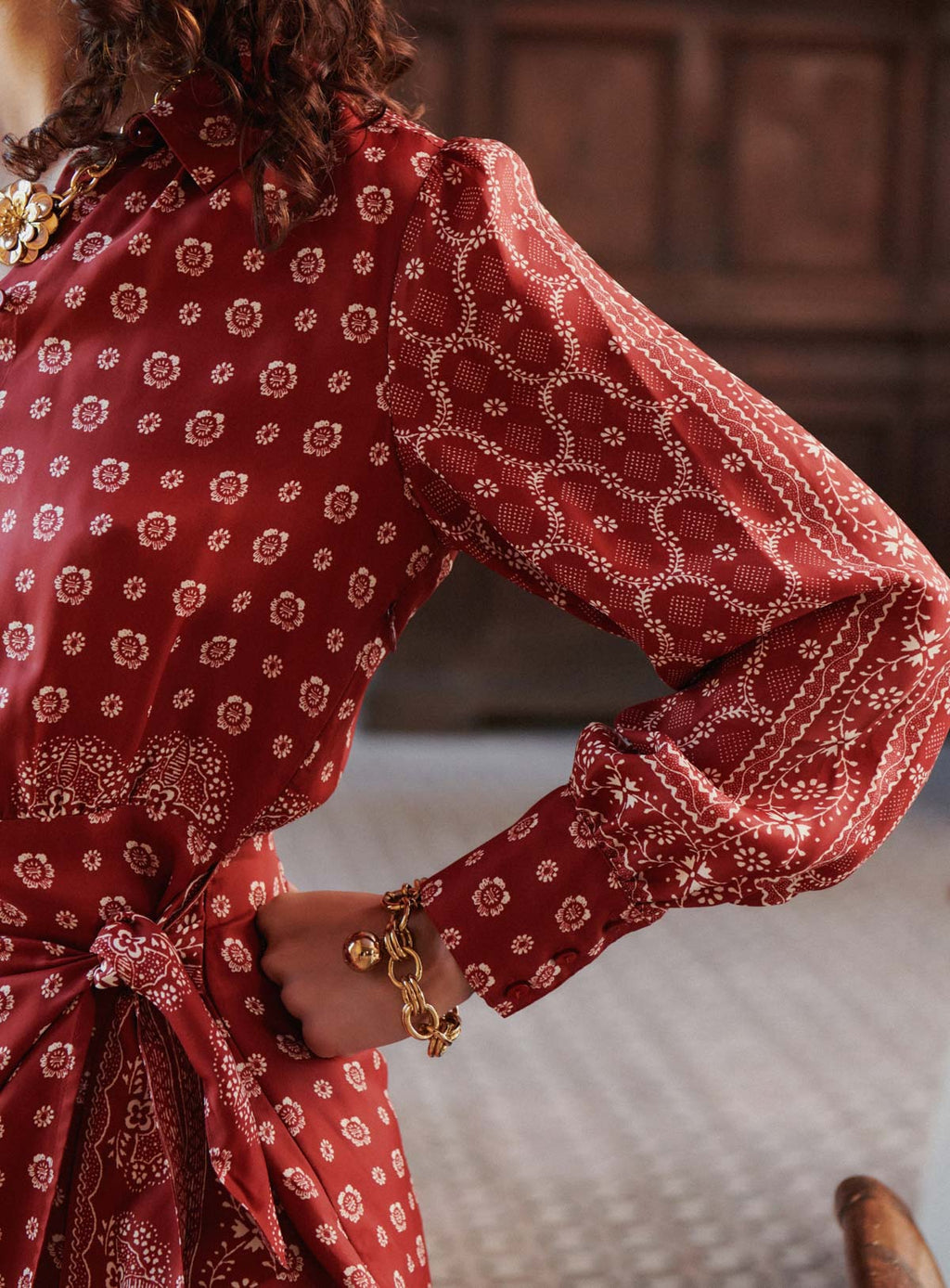 Robe Romance - Bordeaux