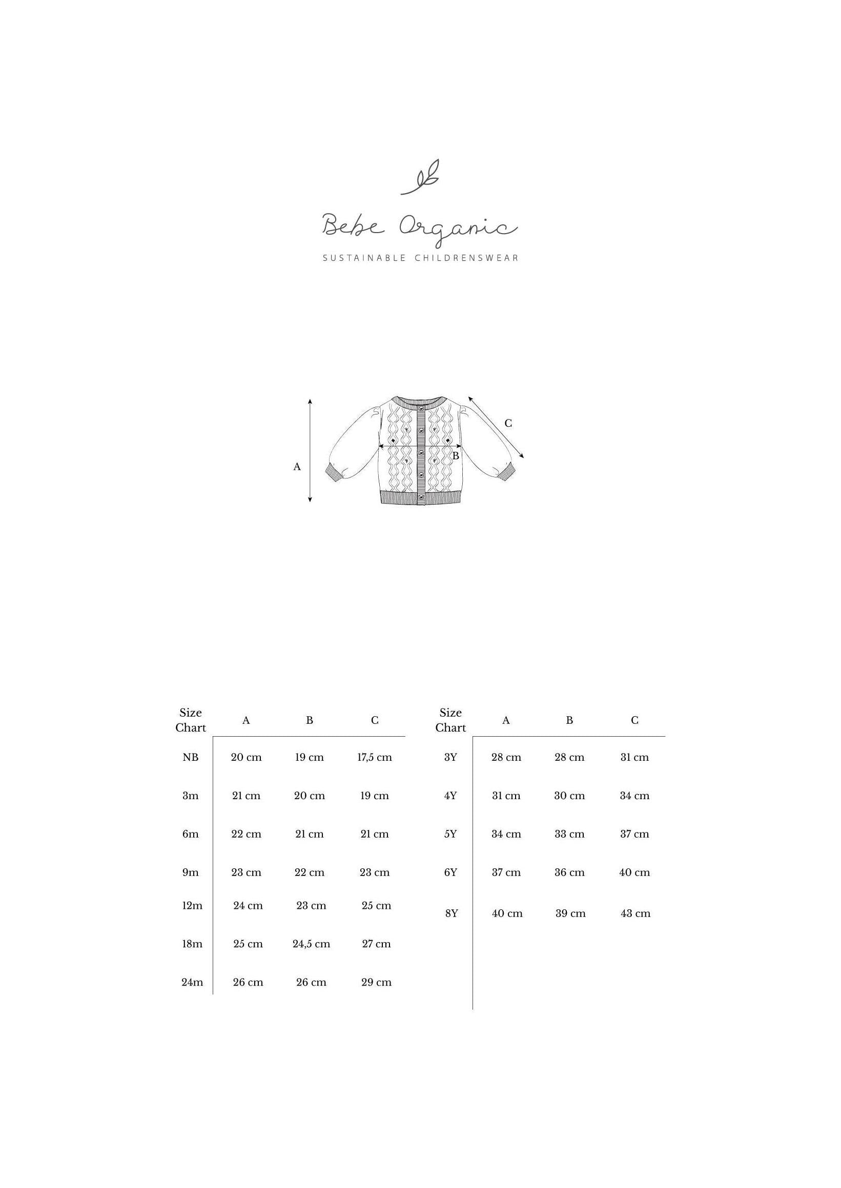 Cardigan Rosine - Enfant