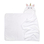 Serviette De Bain À Capuche Pour Enfants Licorne