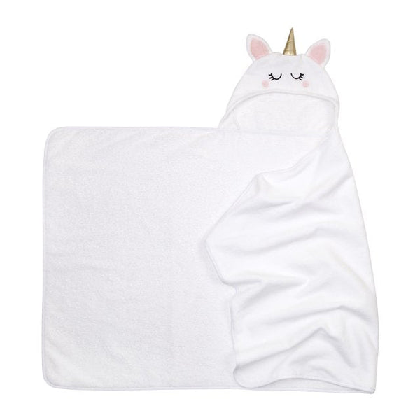 Serviette De Bain À Capuche Pour Enfants Licorne