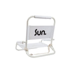 Chaise De Plage écologique Nouveau Bleu & Blanc - Adultes
