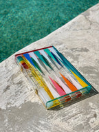 Jeu De Société Backgammon En Lucite
