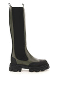 Ganni - Chelsea Ganni Leather Chelsea Boots