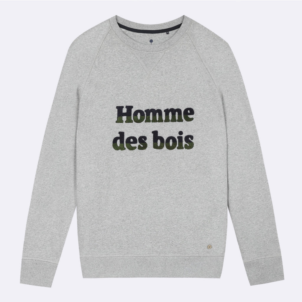 Sweat Col Rond Gris Darney - Homme