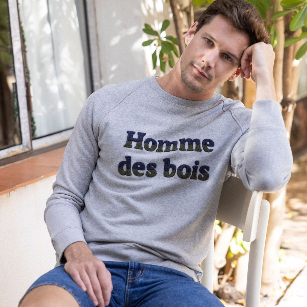 Sweat Col Rond Gris Darney - Homme