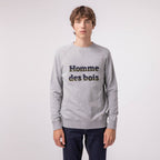 Sweat Col Rond Gris Darney - Homme