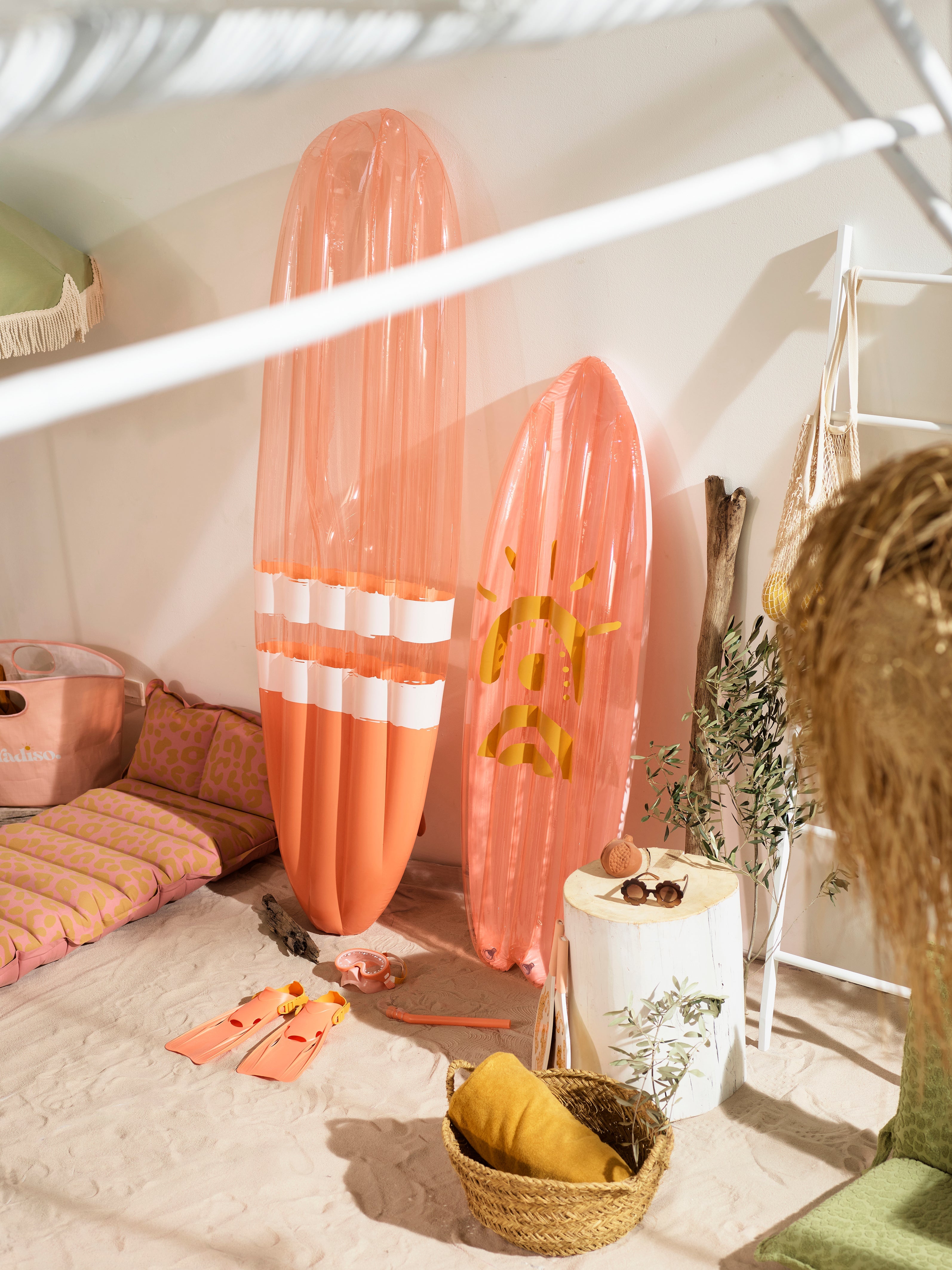 Flotteur Planche De Surf - Rose Pêche