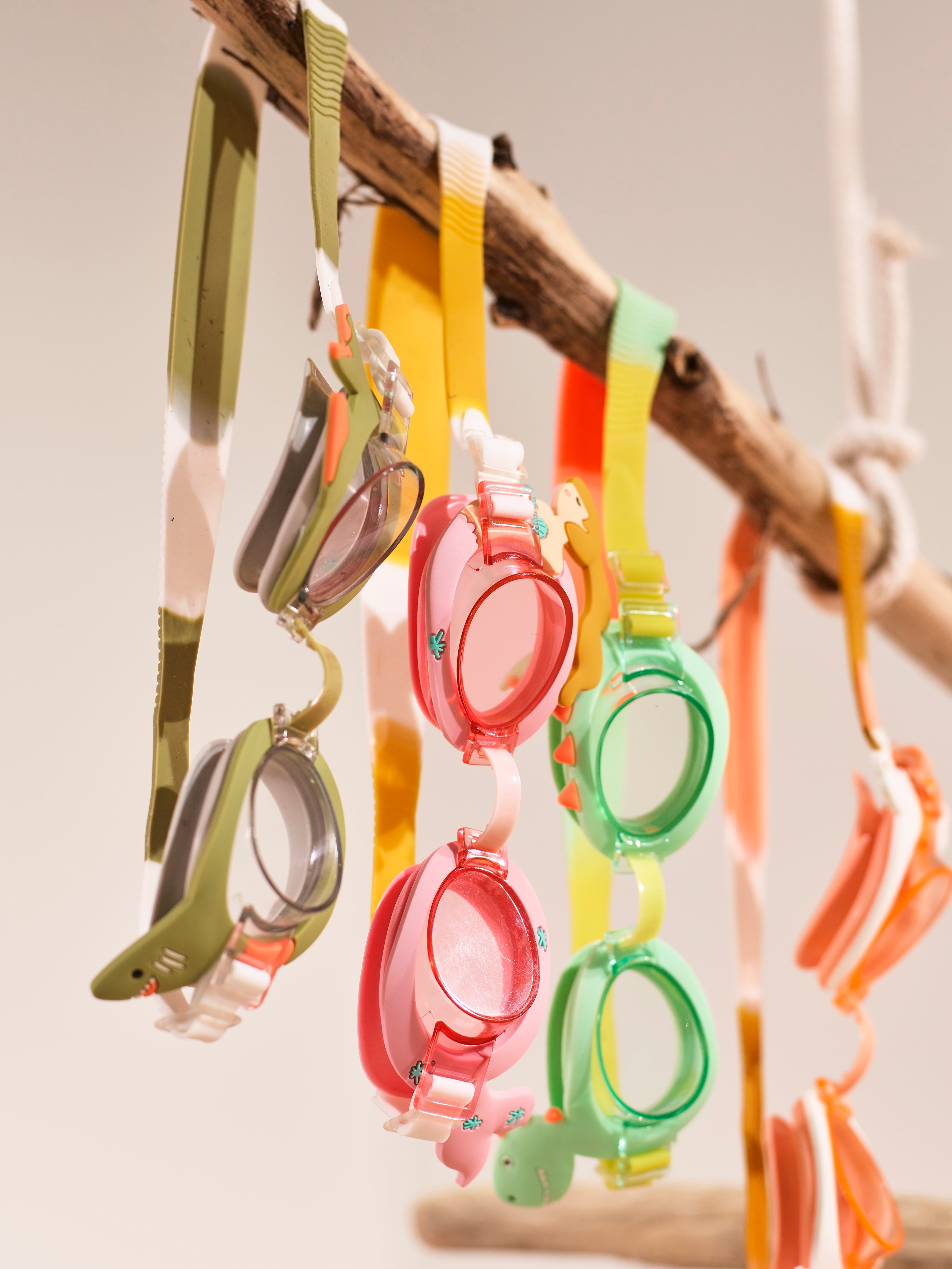 Mini Lunettes De Natation Mermaid Magique - Rose Bonbon