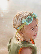 Mini Lunettes De Natation Surf Dino - Menthe Glacée