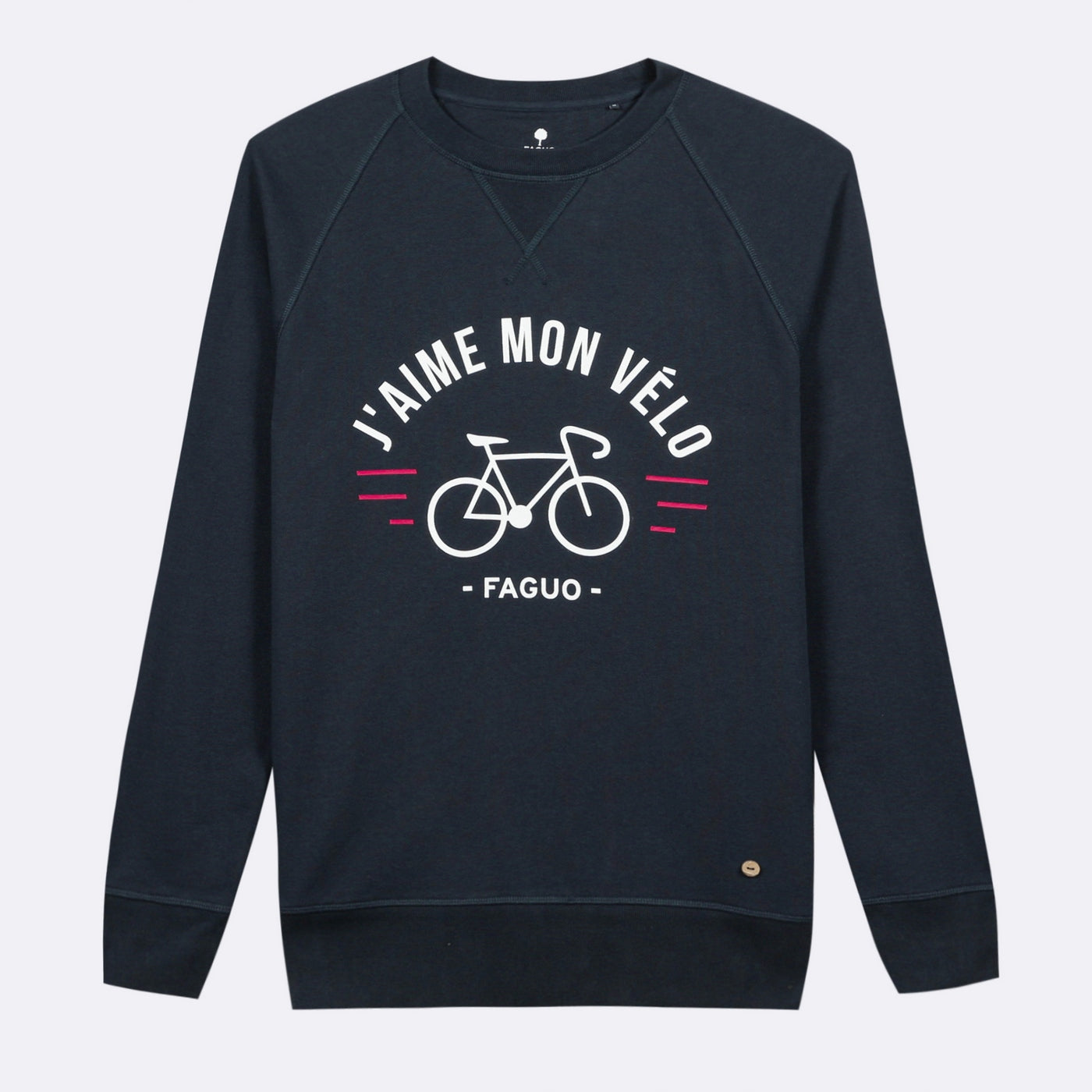 Sweat Col Rond Bleu Marine Darney - Homme
