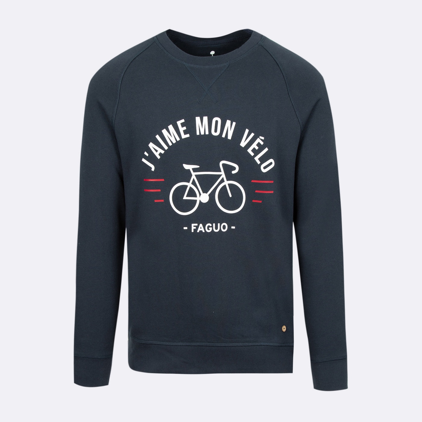 Sweat Col Rond Bleu Marine Darney - Homme
