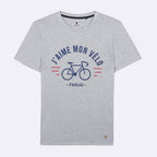 T-Shirt Col Rond Gris Arcy - Homme