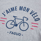 T-Shirt Col Rond Gris Arcy - Homme