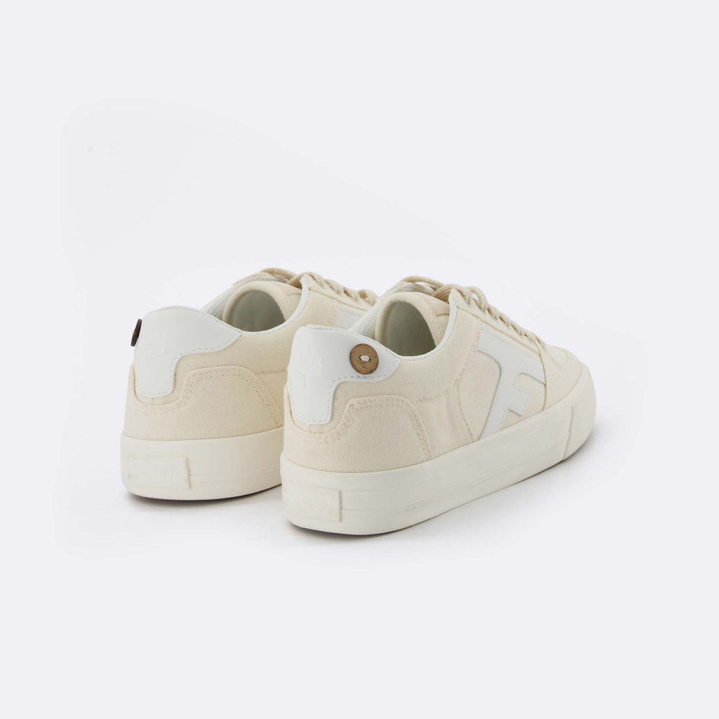 Tennis Basses Walnut - Ecru - Femme