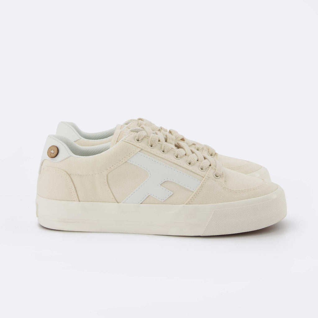 Tennis Basses Walnut - Ecru - Femme