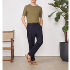 Officine Générale - Tee-Shirt - Heather Olive - Homme