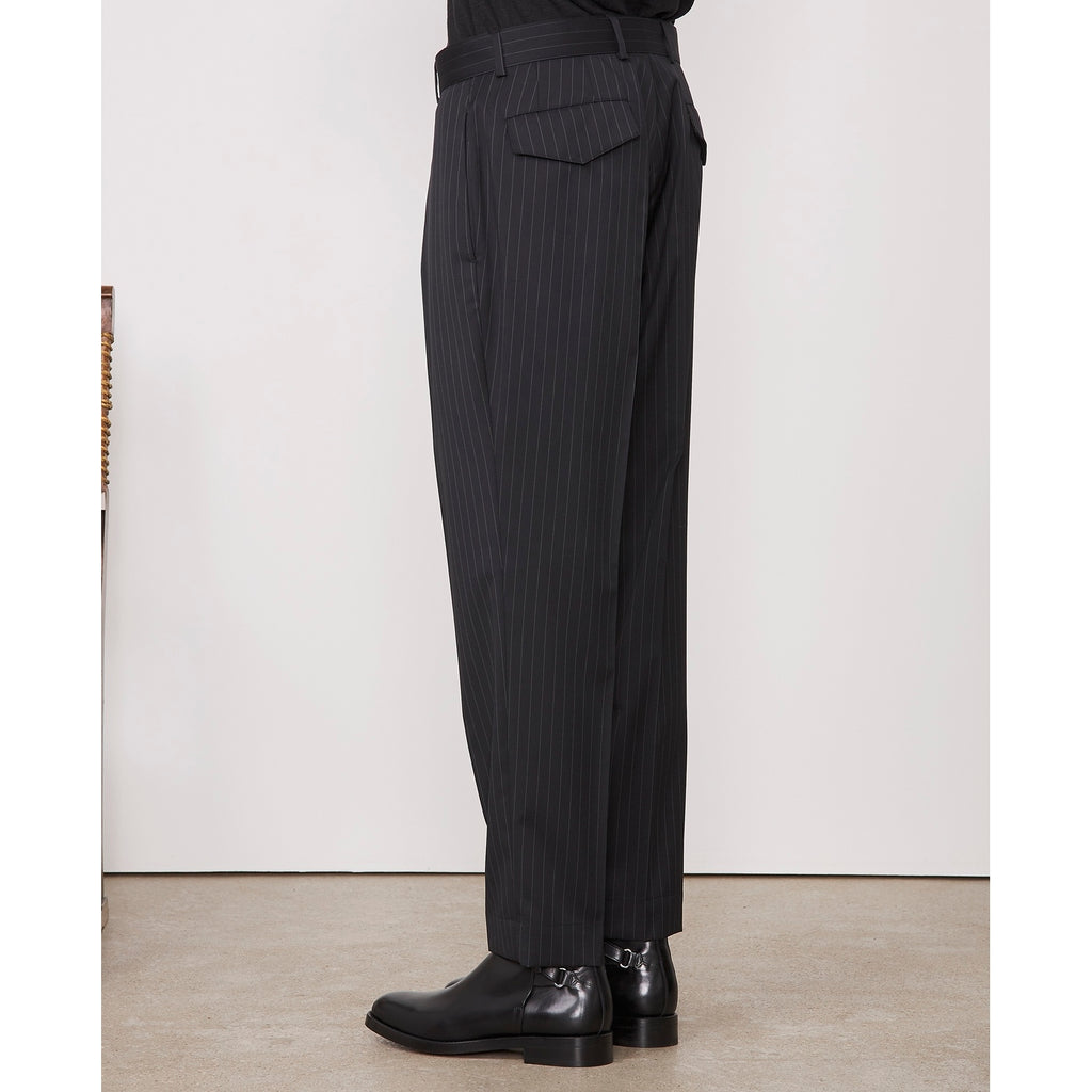Officine Générale - Pantalon Owen - Black/White - Homme