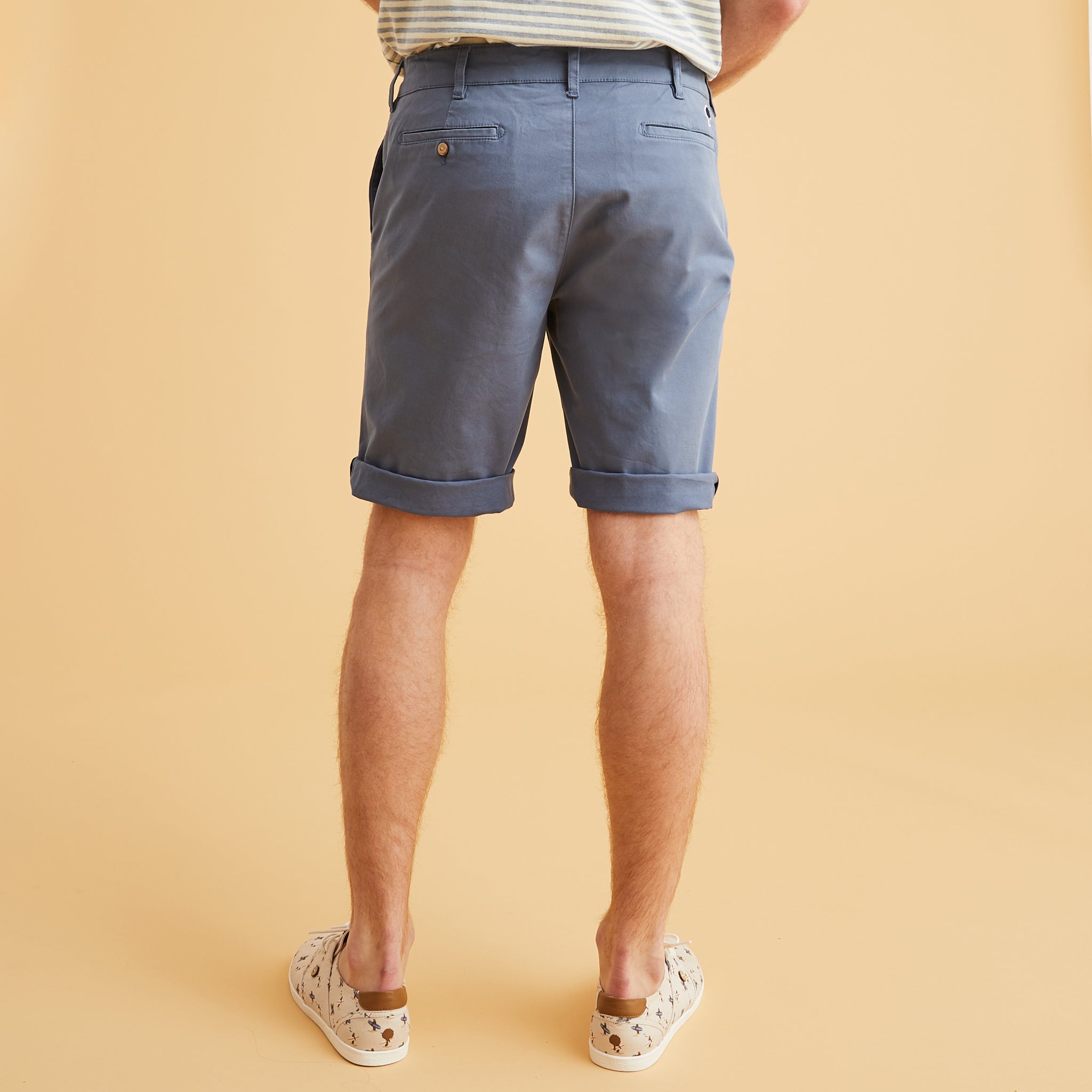 Short Chino - Saulieu - Bleu - Homme