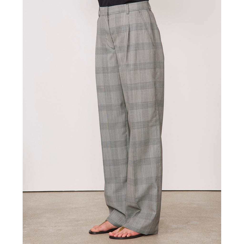 Officine Générale - Pantalon New Sophie - Black/Ecru - Femme