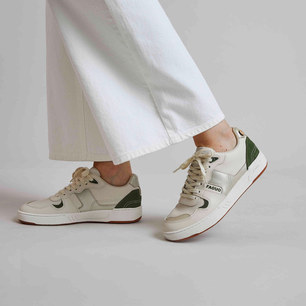 Baskets Cuir & Pu Ceiba - Femme