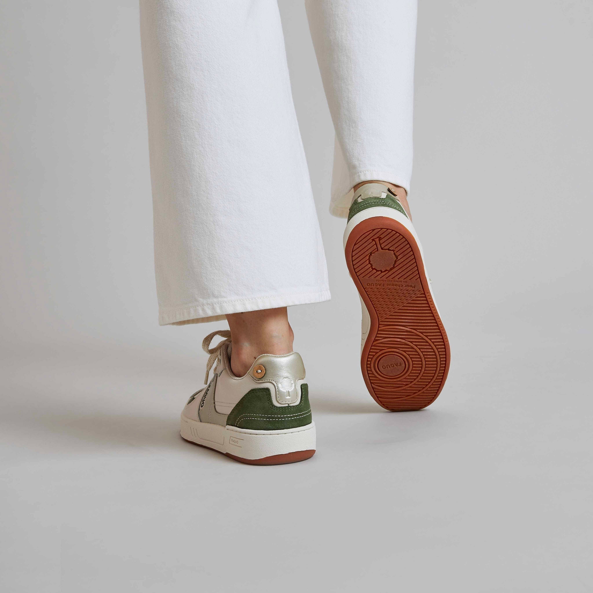Baskets Cuir & Pu Ceiba - Femme