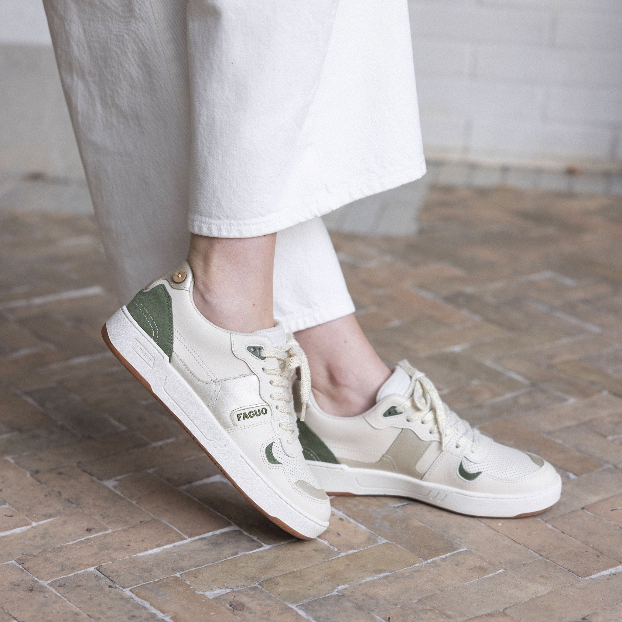 Baskets Cuir & Pu Ceiba - Femme